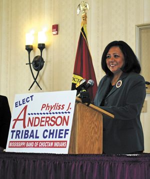 AP photo of Chief Phyliss J. Anderson. Photographer: Steven Thomas