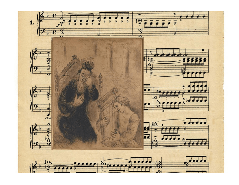 david-sings-accompanying-himself-in-the-harp-before-saul-and-relieves-his-suffering