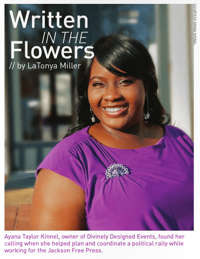 Ayana Taylor Kinnel JFP photo.