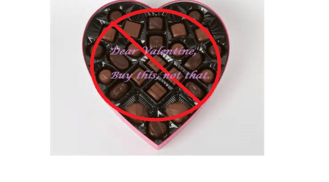 Valentine’s Day Mission: #savethechocolate