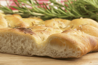 Dr. Davis' gluten-free Herbed Focaccia.